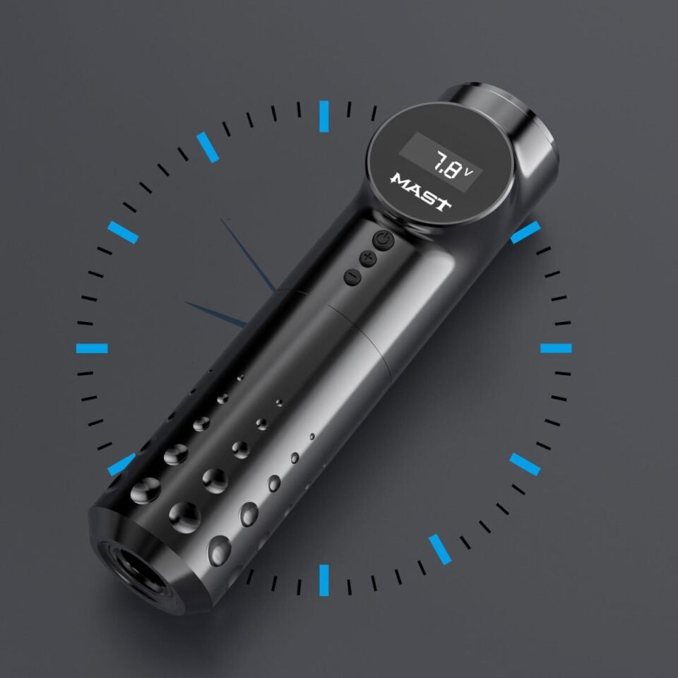Mast Archer wireless dövme makinesi 3.5mm-4.2mm stroke