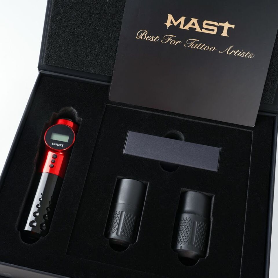 Mast Archer wireless dövme makinesi 3.5mm-4.2mm stroke