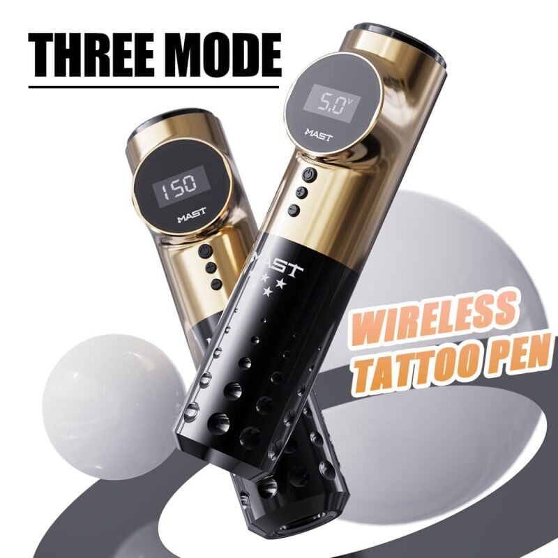 Mast Archer wireless dövme makinesi 3.5mm-4.2mm stroke