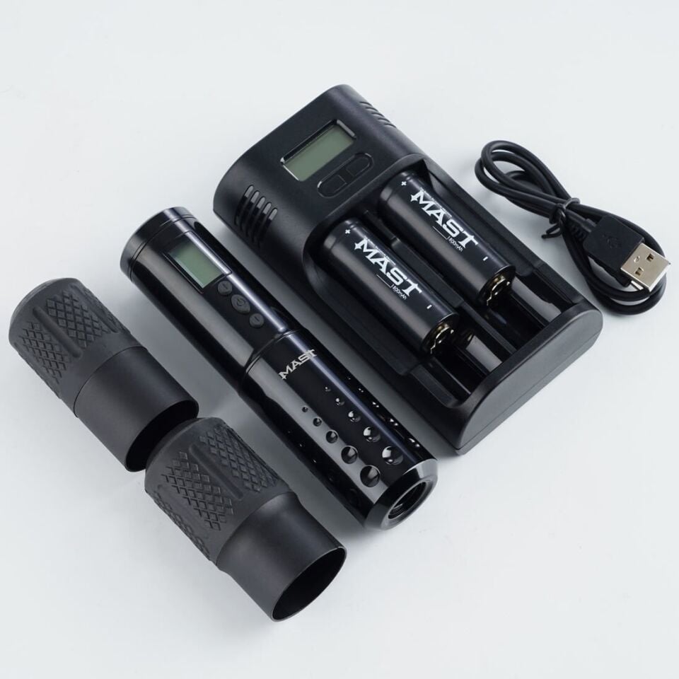 Mast Lancer wireless pen dövme makinesi 3.5-4.2mm stroke