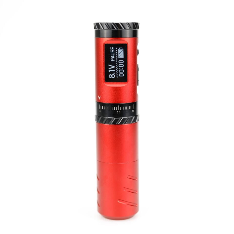 Ava EP10 Dövme makinesi  2.5-4.5mm ayarlanabilir stroke RED