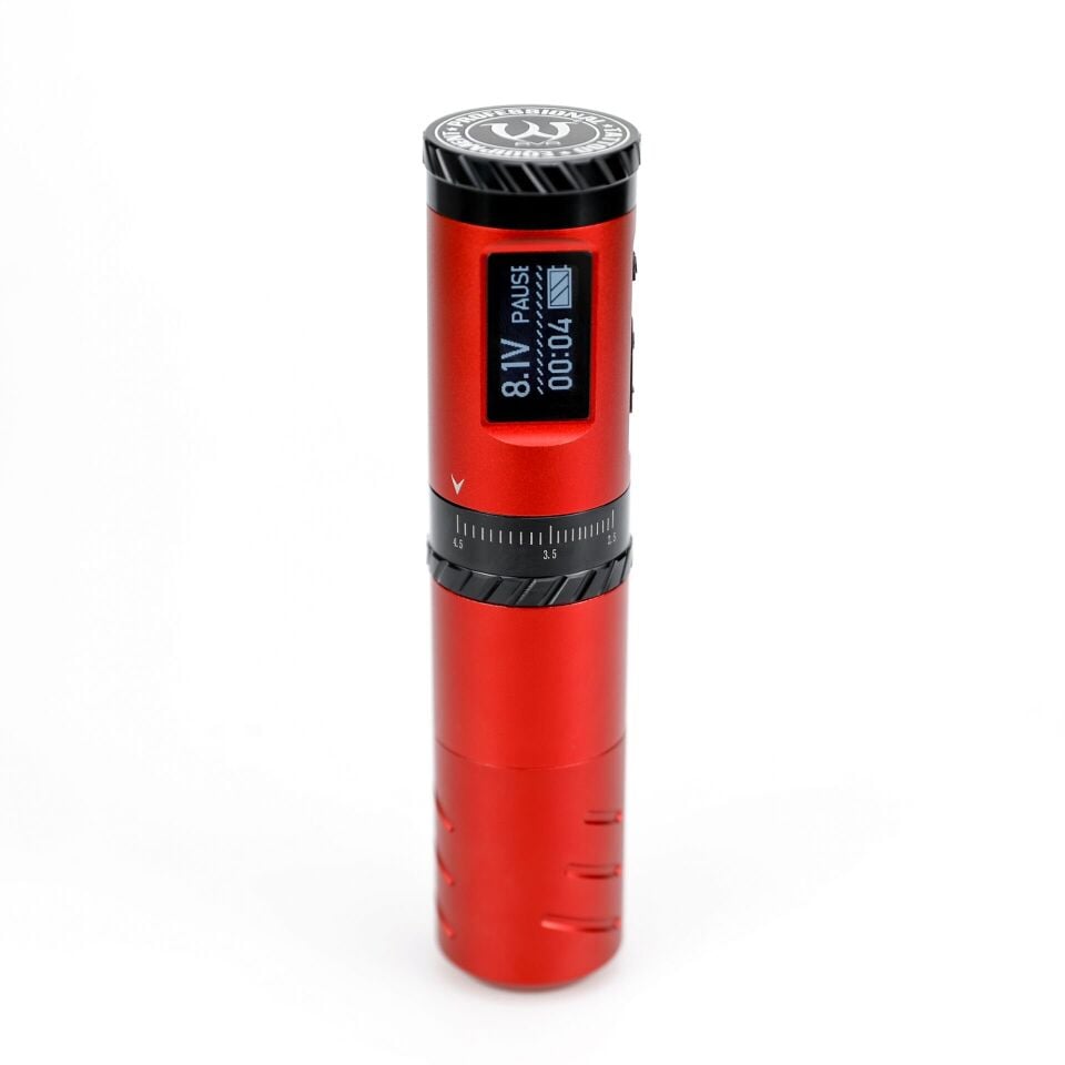 Ava EP10 Dövme makinesi  2.5-4.5mm ayarlanabilir stroke RED