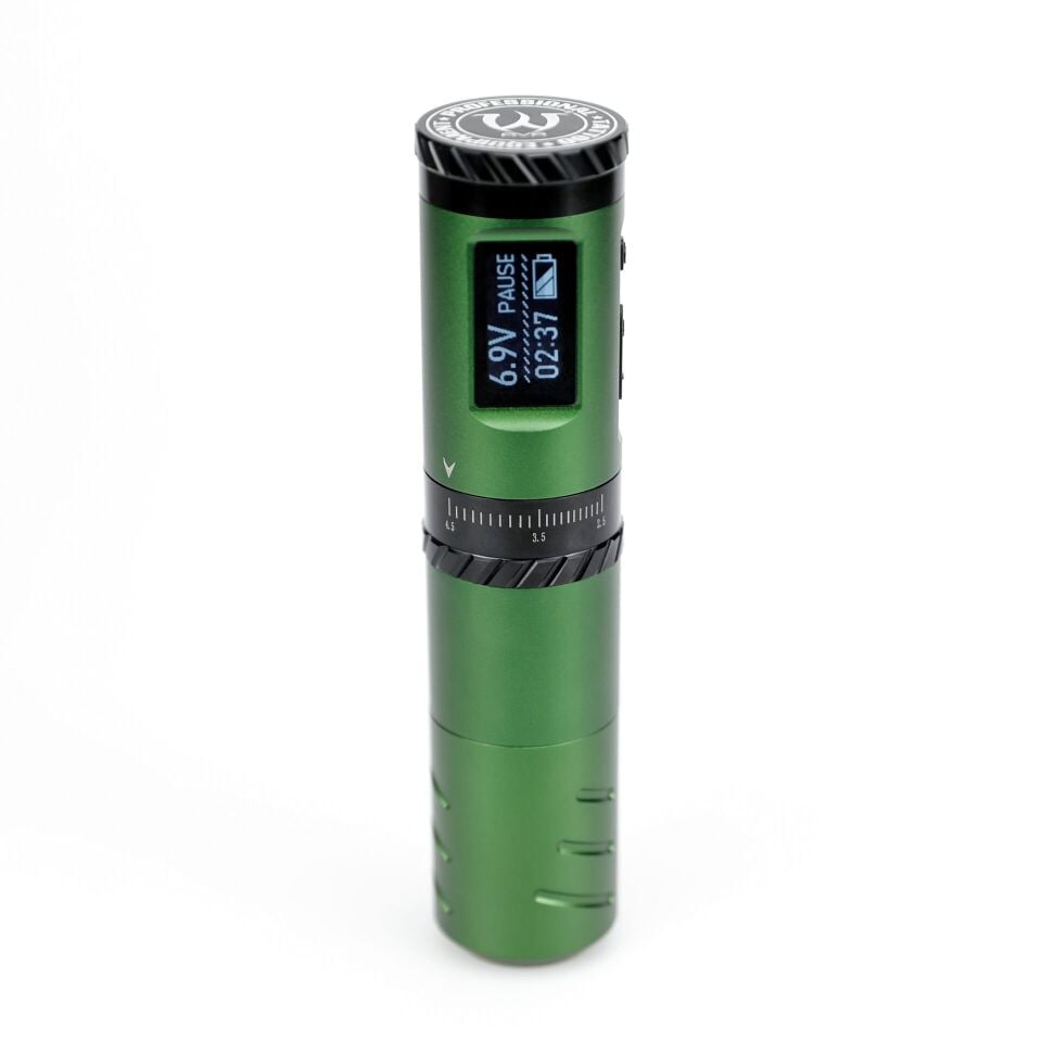 Ava EP10 Dövme makinesi  2.5-4.5mm ayarlanabilir stroke GREEN