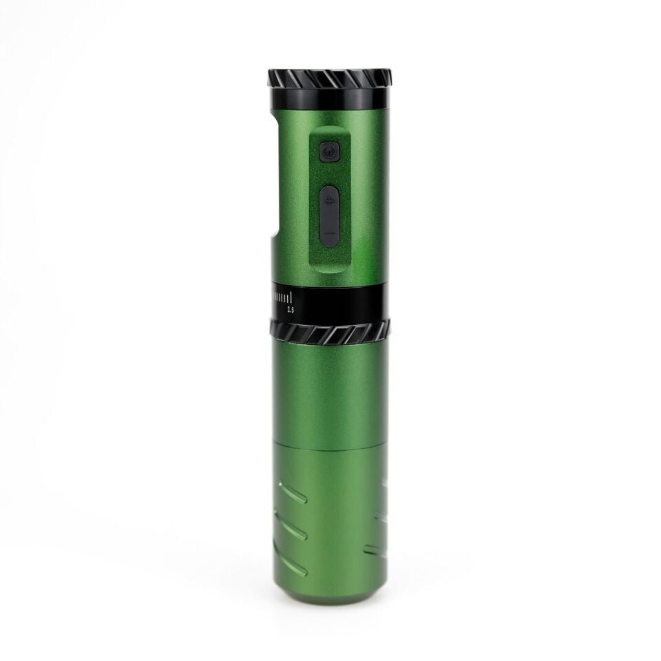 Ava EP10 Dövme makinesi  2.5-4.5mm ayarlanabilir stroke GREEN
