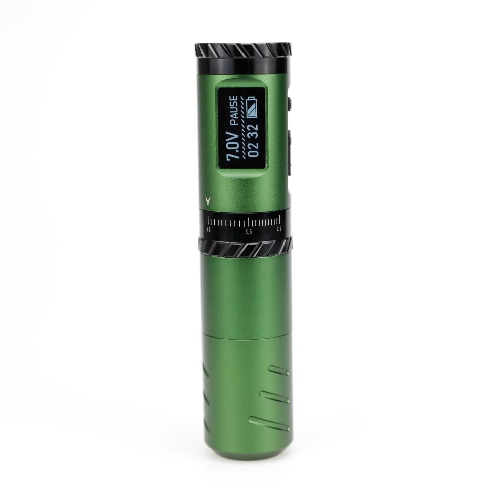 Ava EP10 Dövme makinesi  2.5-4.5mm ayarlanabilir stroke GREEN