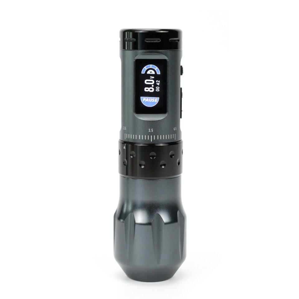 AVA UNI-B Wireless pen dövme makinesi 2.5-4.5mm storke GREY