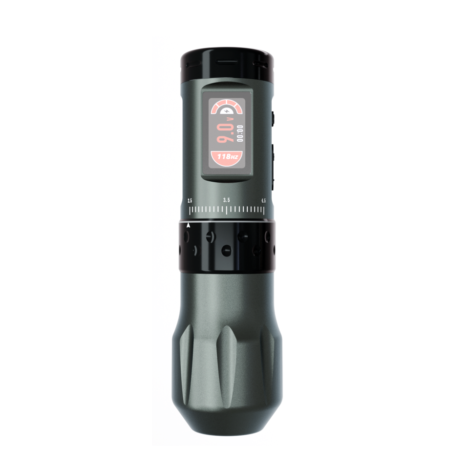 AVA UNI-B Wireless pen dövme makinesi 2.5-4.5mm storke GREY