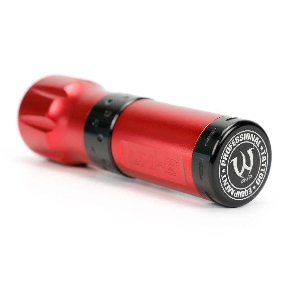 AVA UNI-B Wireless pen dövme makinesi 2.5-4.5mm storke RED