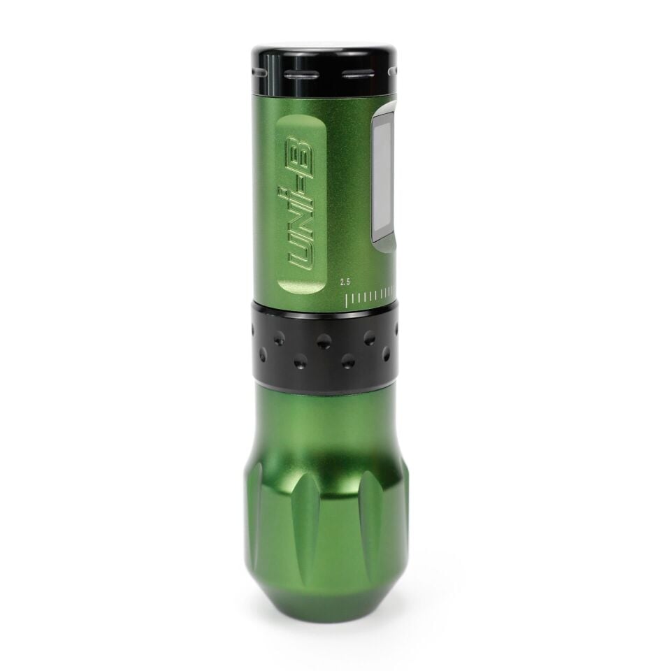 AVA UNI-B Wireless pen dövme makinesi 2.5-4.5mm storke GREEN