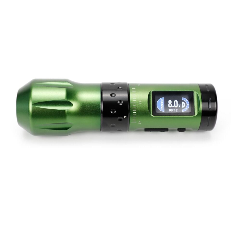 AVA UNI-B Wireless pen dövme makinesi 2.5-4.5mm storke GREEN