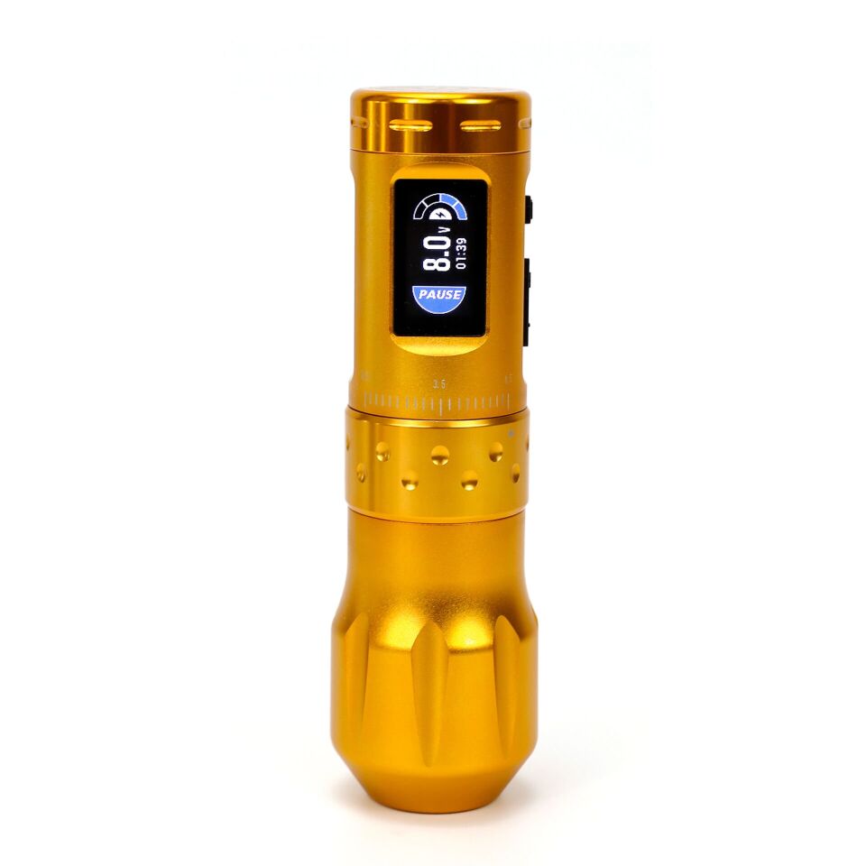 AVA UNI-B Wireless pen dövme makinesi 2.5-4.5mm storke GOLD