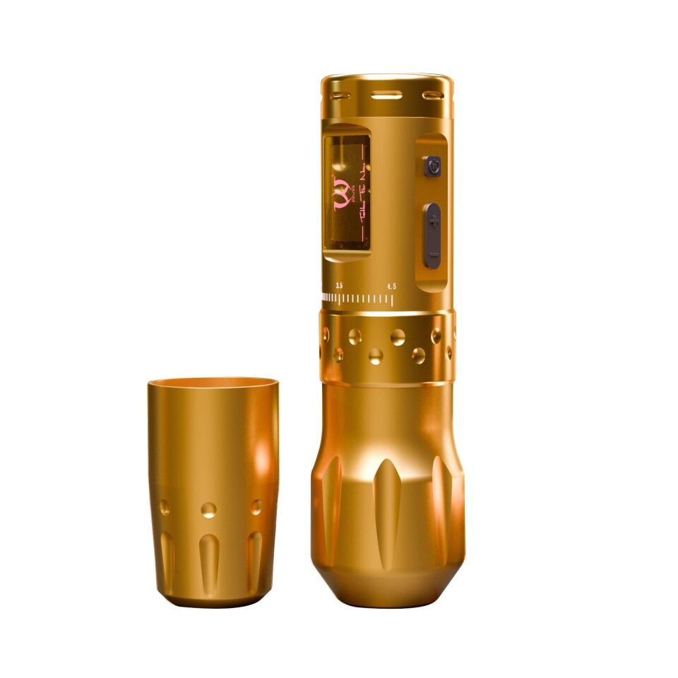 AVA UNI-B Wireless pen dövme makinesi 2.5-4.5mm storke GOLD