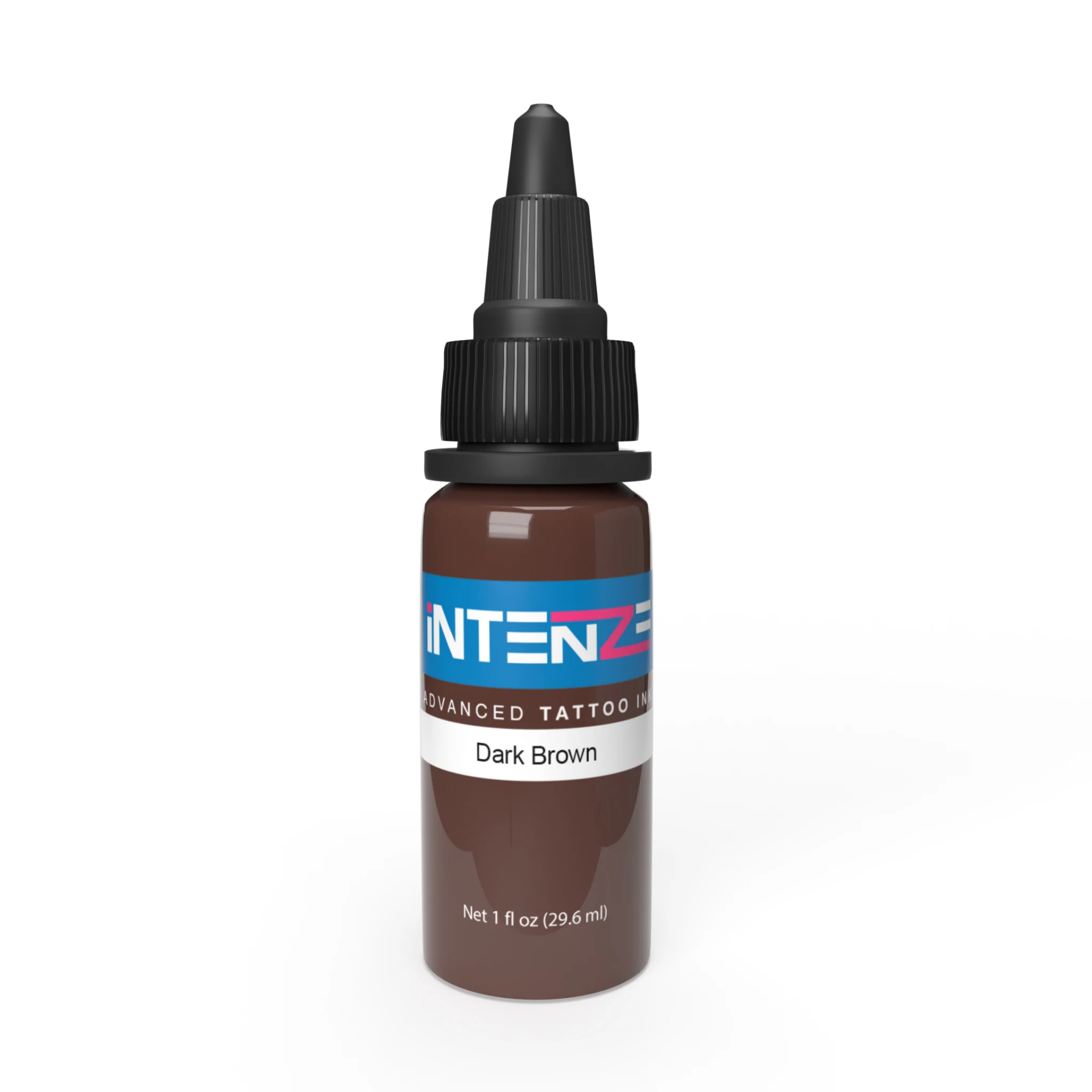 INTENZE Dark Brown 1oz 30mm Dövme boyası