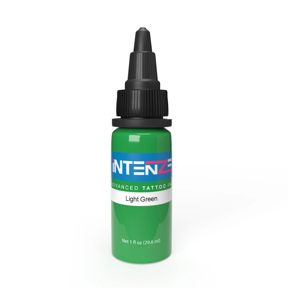 INTENZE Light Green 1oz 30mm Dövme boyası