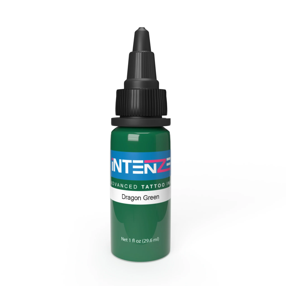 INTENZE Dragon Green 1oz 30mm Dövme boyası