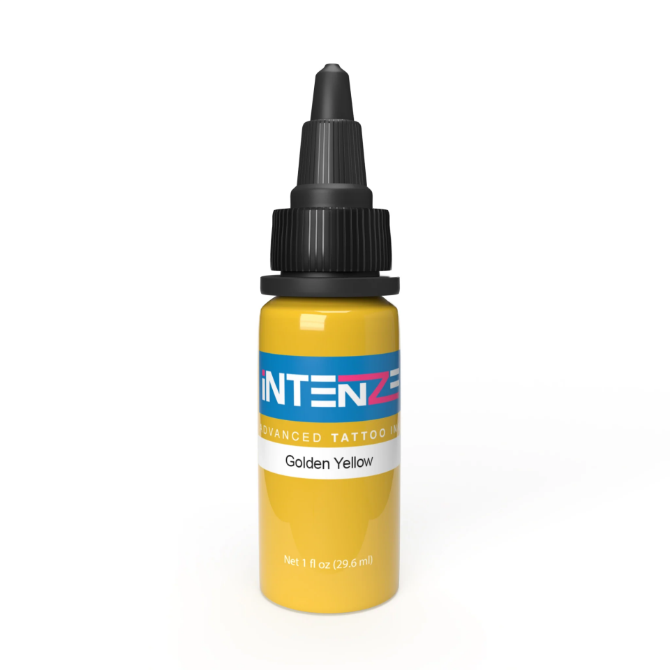 INTENZE Golden Yellow 1oz 30mm Dövme boyası