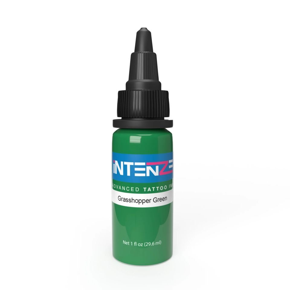 INTENZE Grosshoper Green 1oz 30mm Dövme boyası