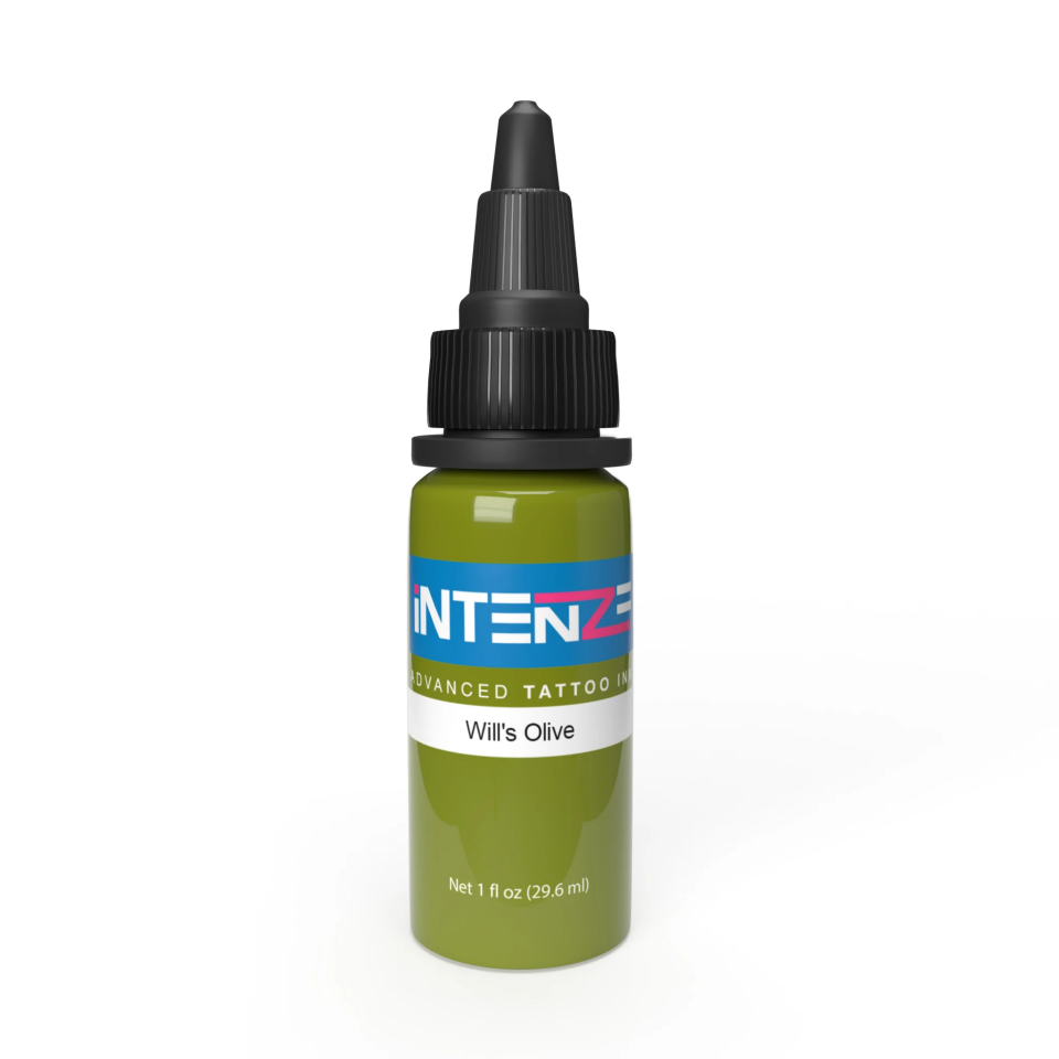 INTENZE Wills Olive 1oz 30mm Dövme boyası