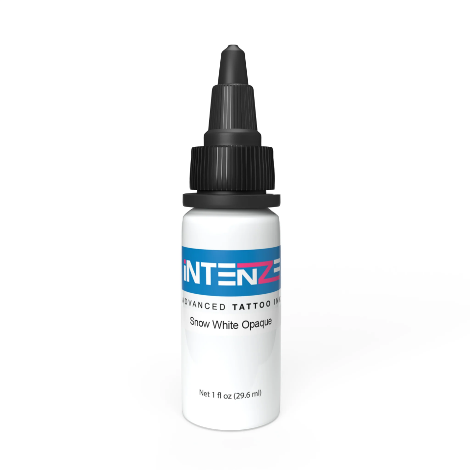 INTENZE Snow White 1oz 30mm Dövme boyası
