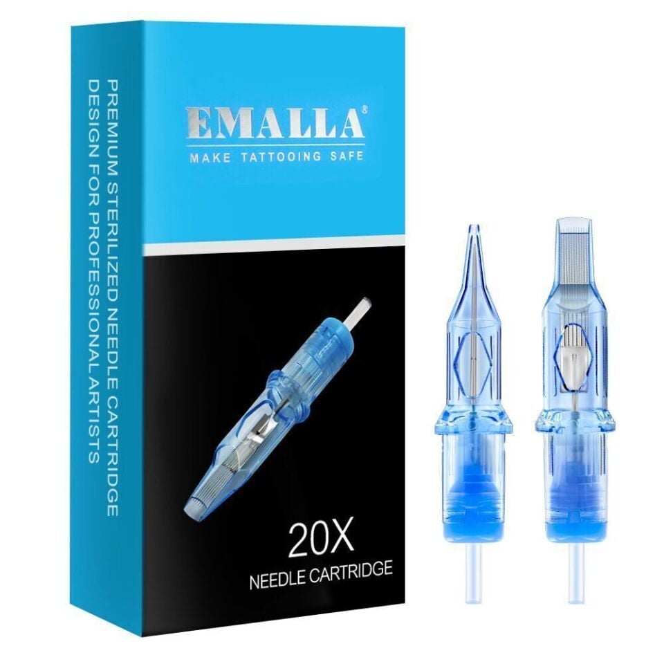 Emalla pro 1209RL 0.35mm Kartuş dövme iğnesi