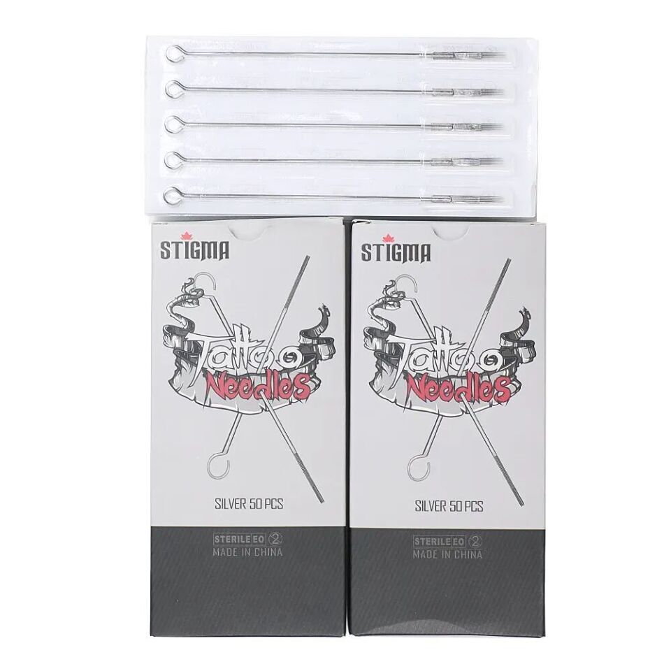 Çubuk Dövme İğnesi - Bobinli-Rotary dövmesi iğneleri 1009RL 0.30mm 50 adetli paket