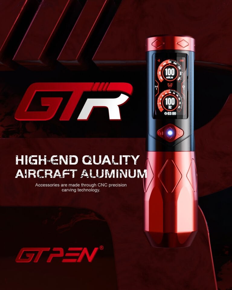 AVA GT PEN GTR Pen dövme makinesi , Wireless pen dövme makinesi 2.5-5.0mm