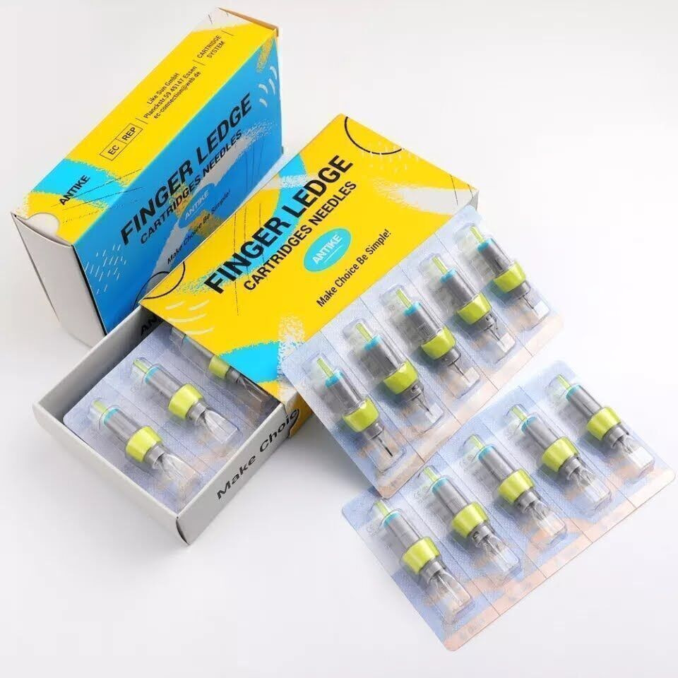 Antike Kartuş dövme iğnesi 1209RM Round Magnum 0.35mm