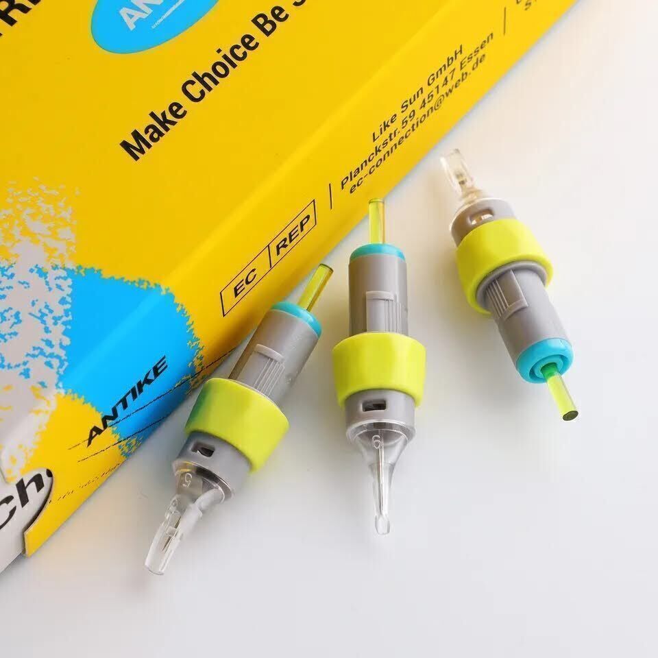 Antike Kartuş dövme iğnesi 1209RM Round Magnum 0.35mm