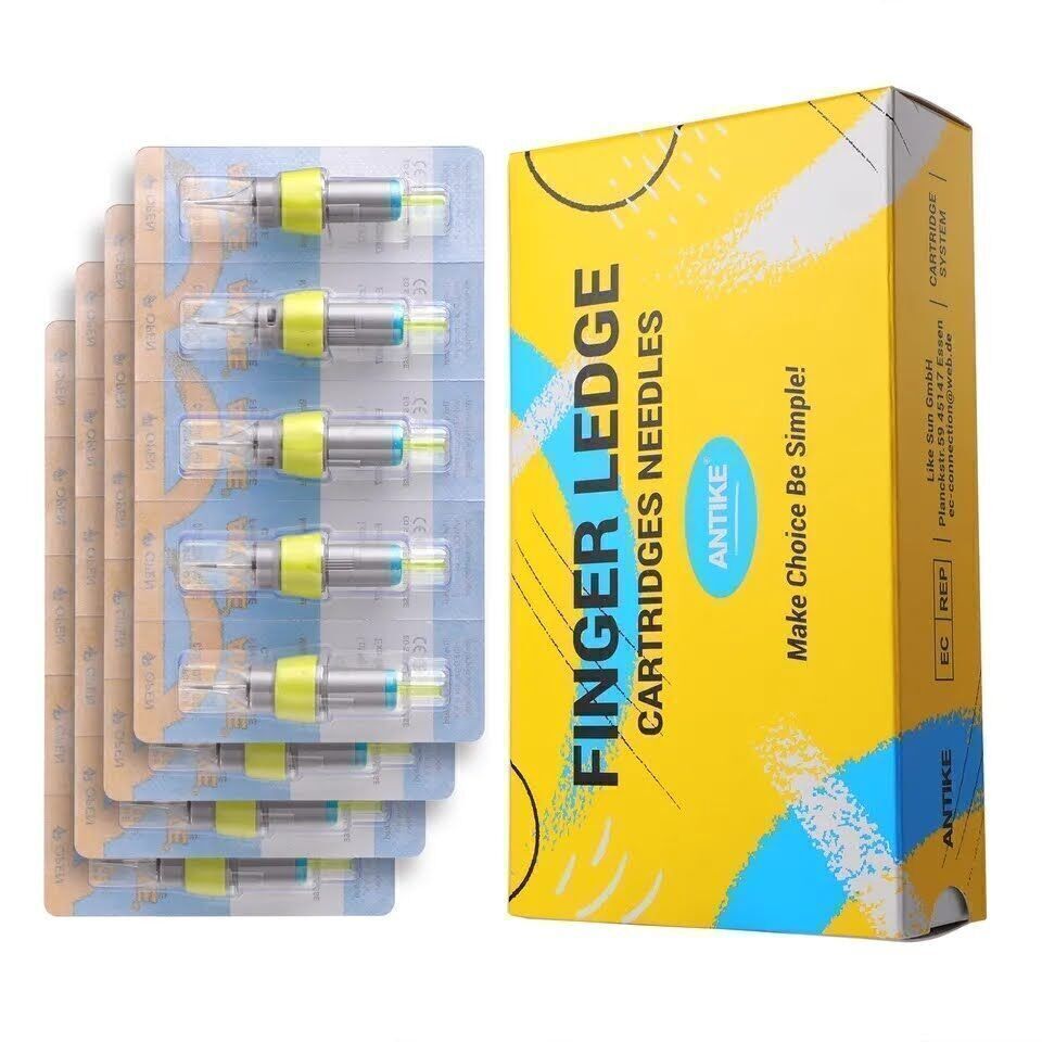 Antike Kartuş dövme iğnesi 1209RM Round Magnum 0.35mm