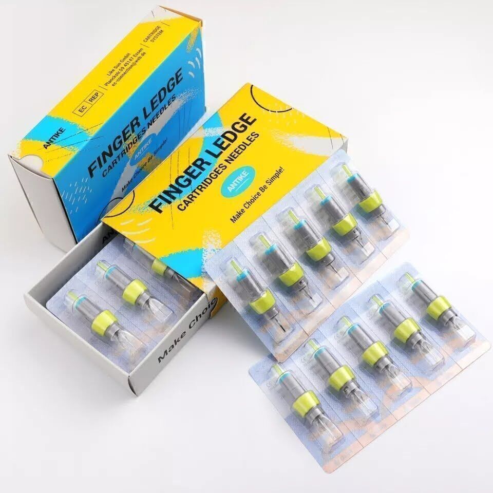 Antike Kartuş dövme iğnesi 1021RM Round Magnum 0.30mm