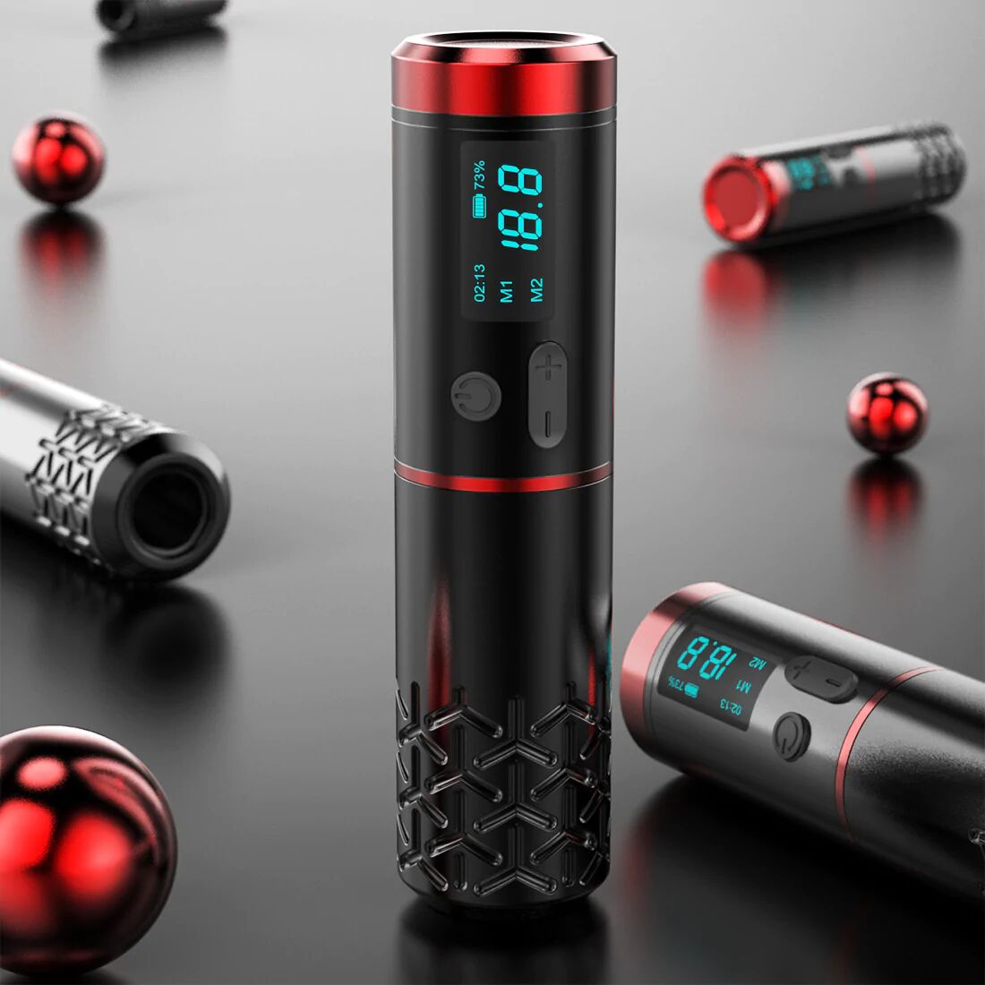 Dragonhawk Armor Pro Kablosuz Dövme Makinesi | Ergonomik Pen