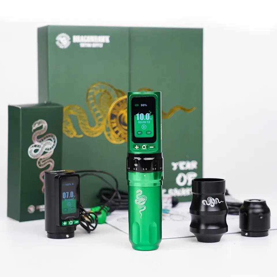Dragonhawk ''Year of the Snake'' Special Edition WQP-080 - Kablosuz Dövme Makinesi