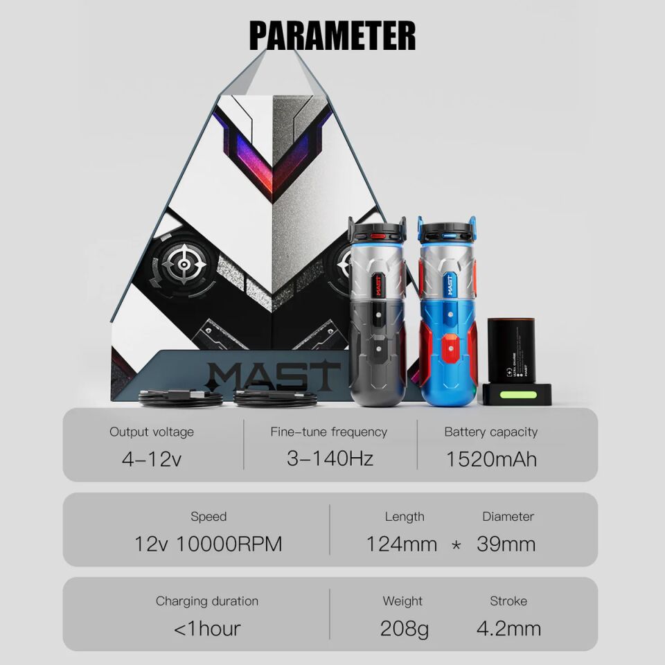 MAST Racer Pro Armor Edition | 4.2mm Strok & Mcore-Pro Moto