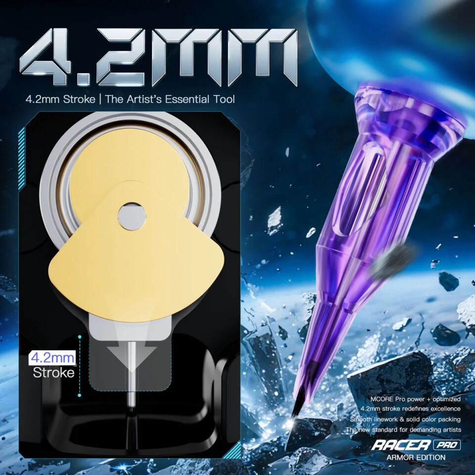 MAST Racer Pro Armor Edition | 4.2mm Strok & Mcore-Pro Moto