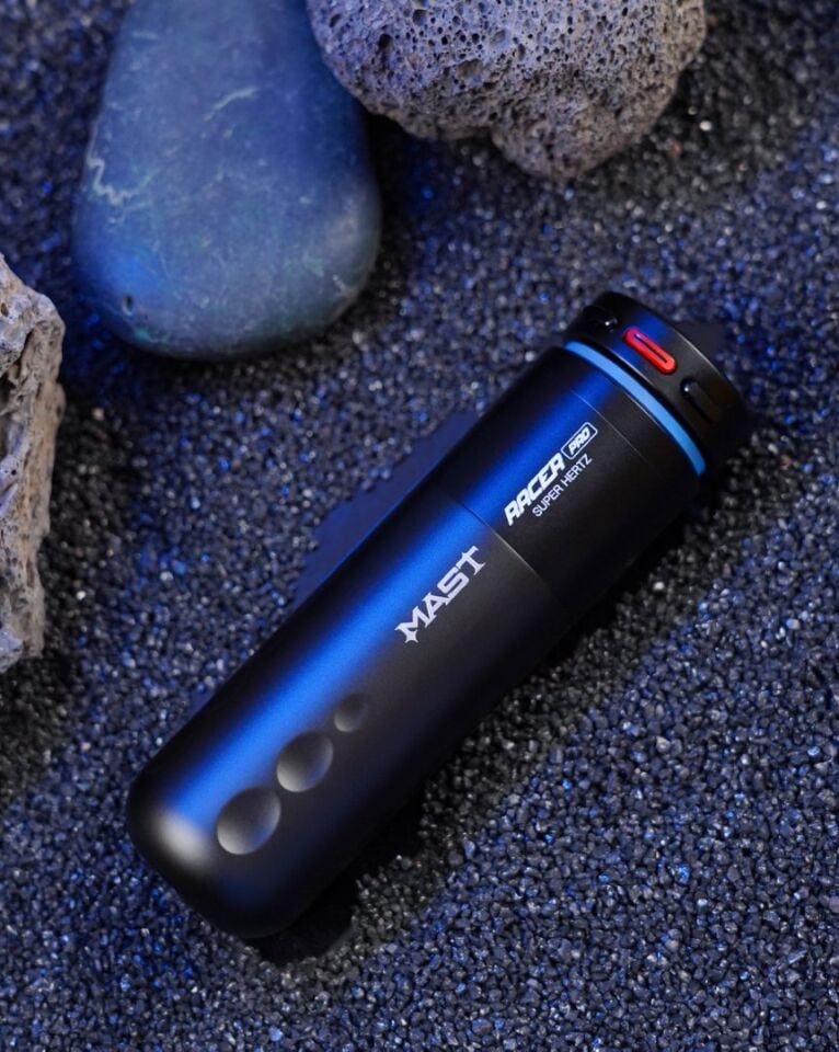 Mast Racer Pro Kablosuz Pen Dövme Makinesi 2 Bataryalı - 4.2mm Stroke