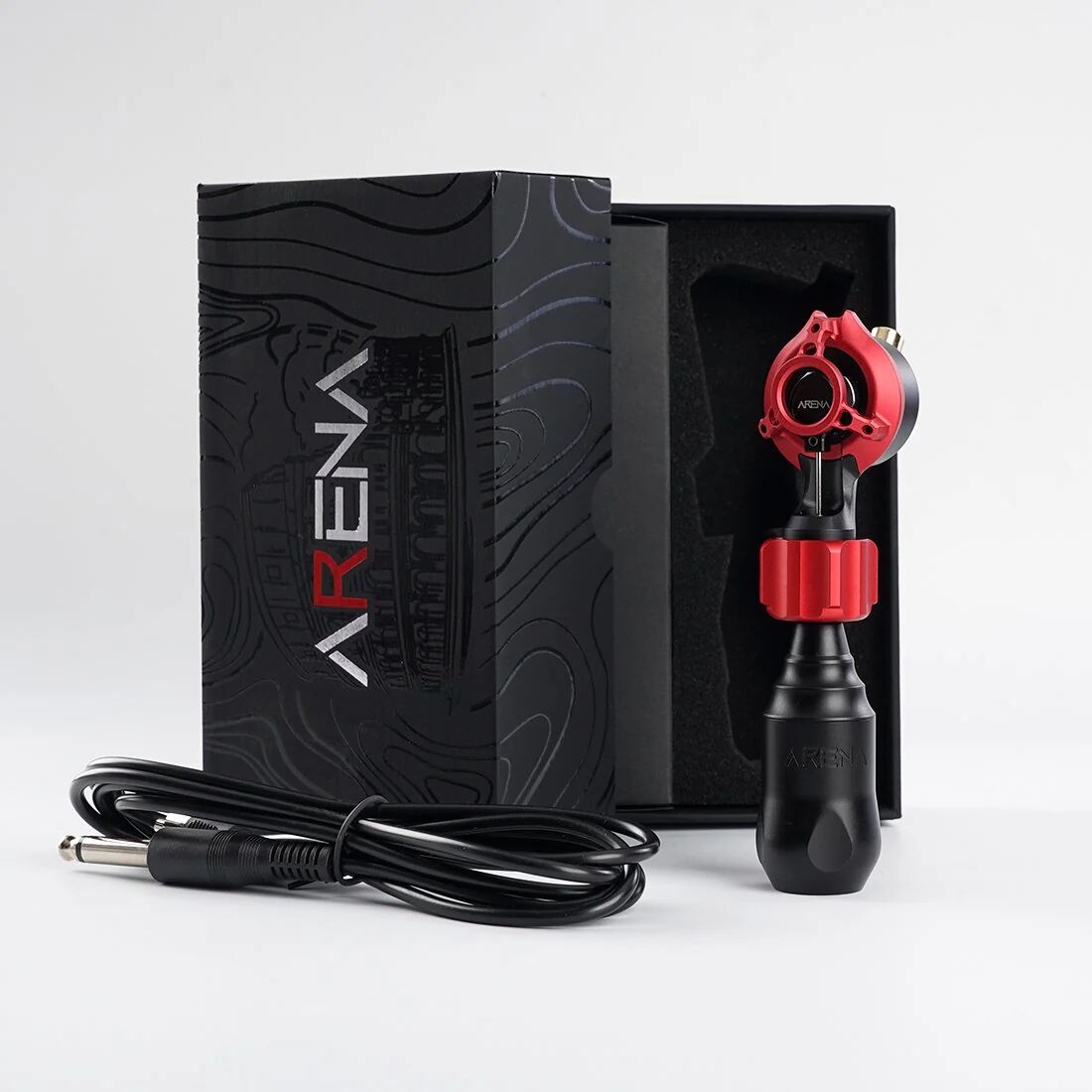Arena Yeni Nesil Rotary Pen Dövme Makinesi - Black/Red