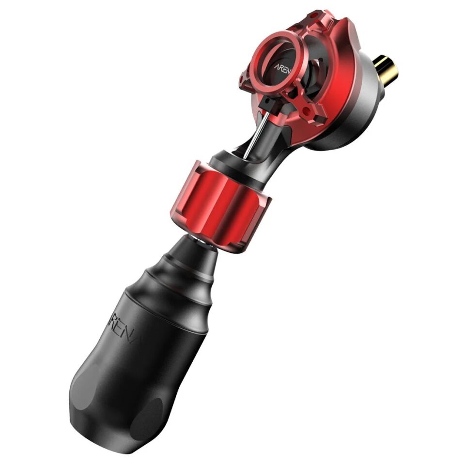 Arena Yeni Nesil Rotary Pen Dövme Makinesi - Black/Red