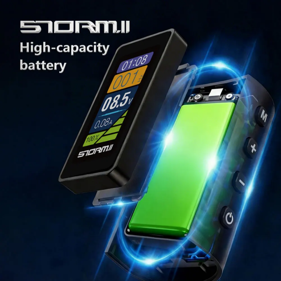 STORMII F160 2200mAh 2.3-4.5mm Ayarlanabilir İğne Boyu Profesyonel Kablosuz Dövme Makinesi