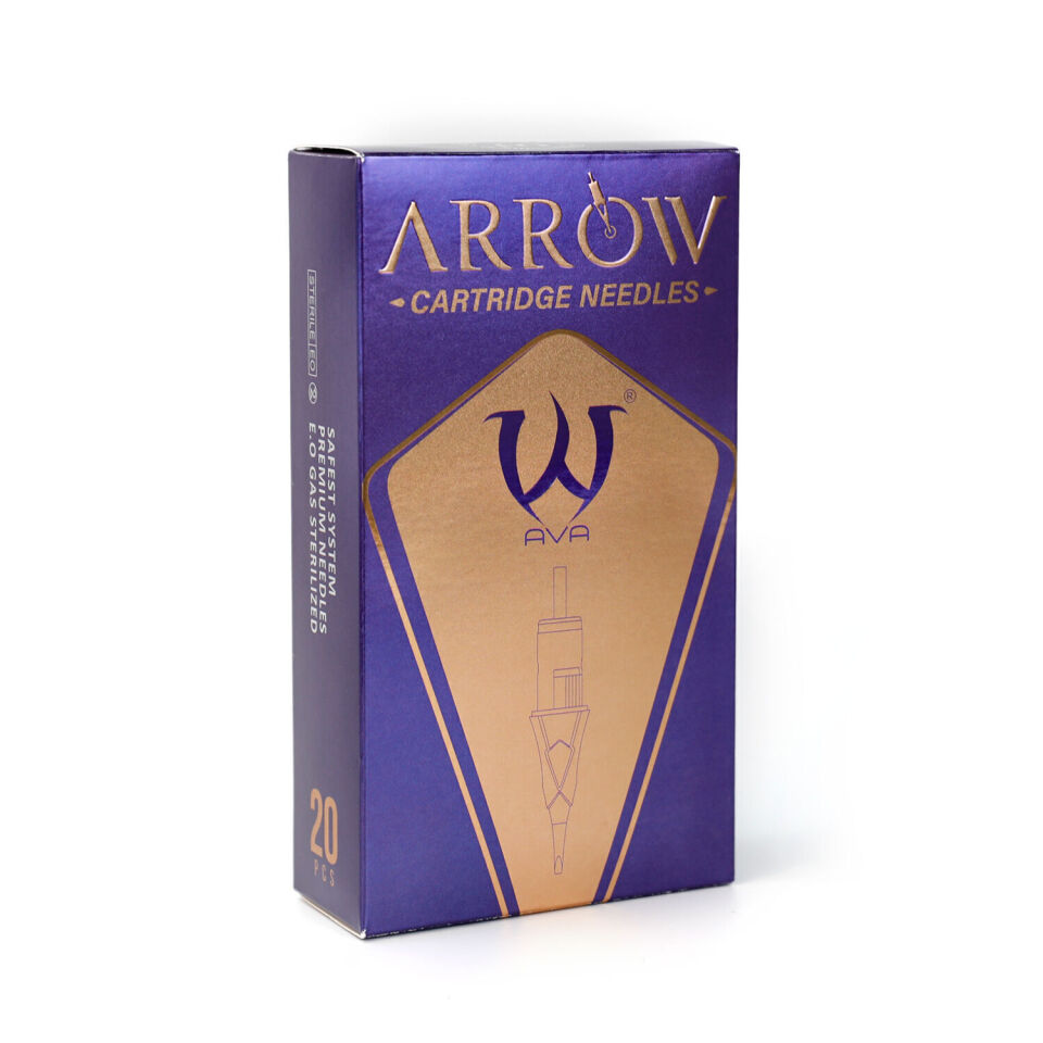 Ava Arrow Kartuş Dövme İğnesi 1014RL 0.30mm – Profesyonel Dövme İğnesi
