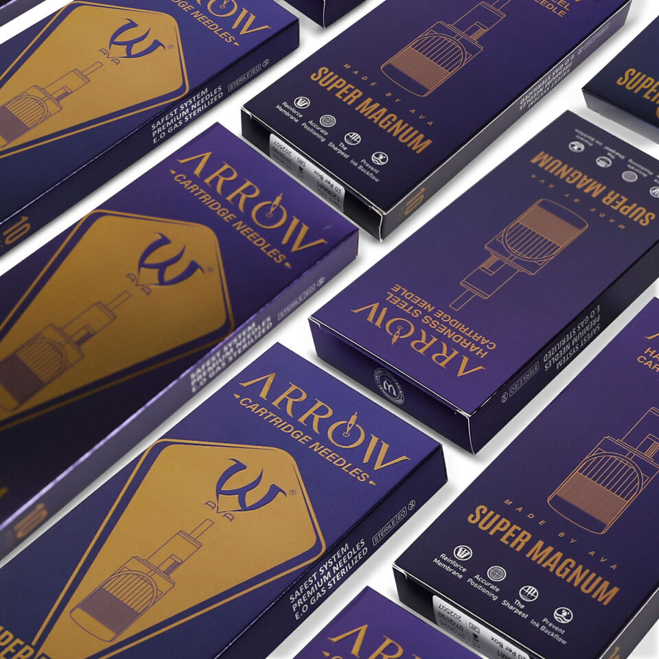 Ava Arrow Kartuş Dövme İğnesi 1009RM 0.30mm – Profesyonel Dövme İğnesi